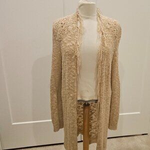 CHICO'S LONG KNITED SWEATER/jacket